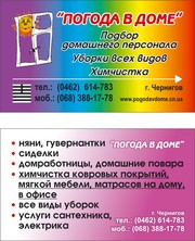 Няни,  домработници,  г. Чернигов,  