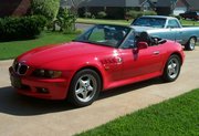 Аренда красного кабриолета BMW Z3 для Вашей Свадьбы!