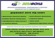 Землевпорядні послуги по Київській області - ТОВ Земфонд