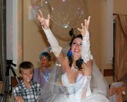 Шоу мыльных пузырей