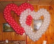 Украшение воздушными шарами