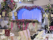 Украшение зала, свадебная флористика