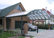 Навес у дома,  навес над двором,  навес возле дома,  Киев и область