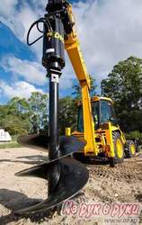 Бурение ям под столбы,  забор,  фундамент.