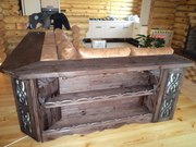 Ручная резьба по дереву, резные рамы, журнальные столы, мебель.