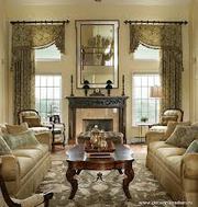 оформление окон.Шторы, жалюзи, рулонные шторы, карнизы