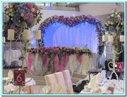 оформление свадьбы, прокат подсвечников