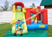Аренда батутов. Игровых надувных центров.