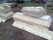 Гробы,  кресты