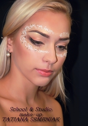 Новогодний макияж, макияж на корпоратив!