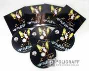 Печать на CD/DVD дисках,  тиражирование,  полиграфия,  Украина