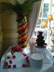 Фруктовые пальмы на свадьбу