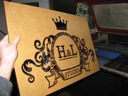 Изготовление трафаретов.