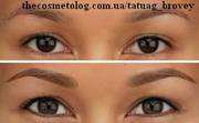 Перманентный макияж (татуаж) бровей, век, губ в Киеве у косметолога