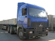 Грузоперевозки открытыми бортовыми длинномерами 20т по Киеву и области