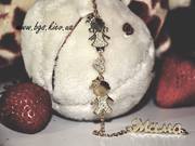 Подарунок на народження дитини молодої мами Золотий мамин браслет