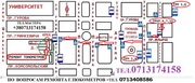 Ремонт тонометров,  ингаляторов,  небулайзеров,  глюкометров в Донецке