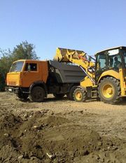 Jcb от650грн. шлак отсев. щебень. чернозём глина асфальт бут бетон песок