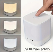 Світлодіодний нічник з сенсорним керуванням,  акумулятор 2500 мАг