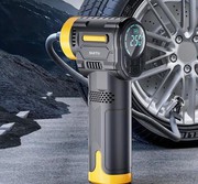 Портативний насос для шин з манометром,  акумуляторний