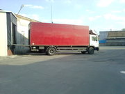 Автогрузоперевозки по Киеву и Украине 5-10т, 55 куб.м, гидроборт